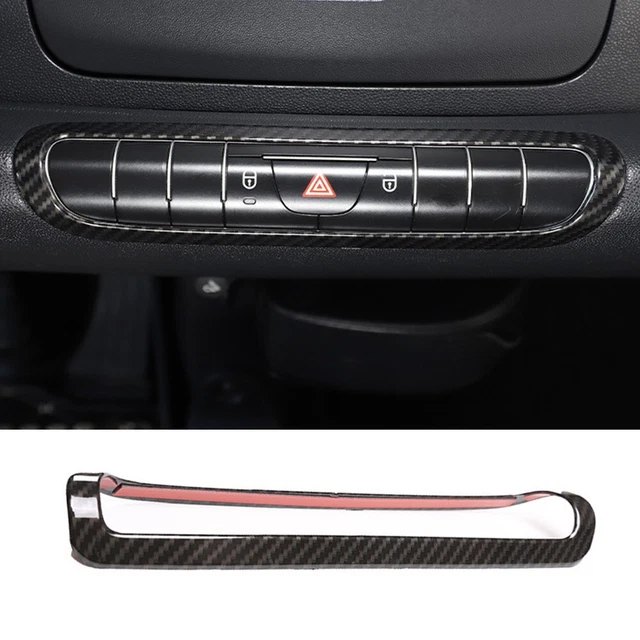 Copri Cruscotto In Fibra Di Carbonio Per Smart Fortwo/Forfour 453 2015-2021 - Nero - Foto 6