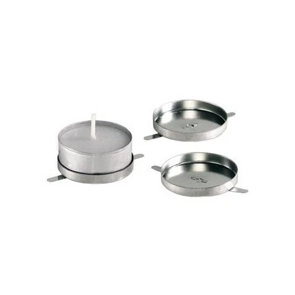 Lot De 200 Bougeoirs Aluminium Pour Bougies Chauffe-Plat – Argenté, Idéal Fabrication Artisanale Et DIY
