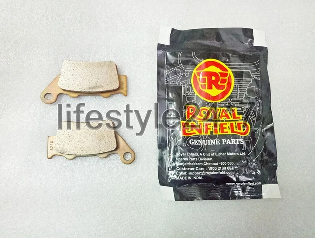 Genuine Royal Enfield GT & Interceptor 650 "REAR DISC BRAKE PAD, SINTERED