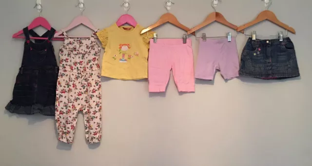 Baby Girls Bundle Of Clothes Age 12-18 Months Primark F&f