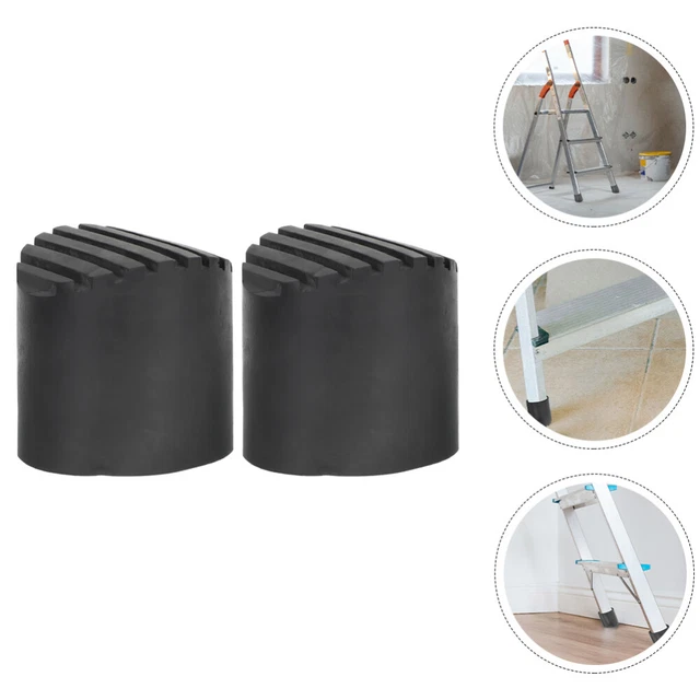 2 pz copripiede scala ganci prolunga copripiede nero