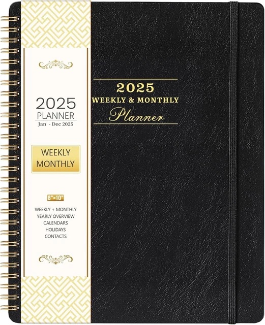 2025 PLANNER Planner 2025, JAN 2025 DEC 2025, 8" x 10", 2025 Weekly