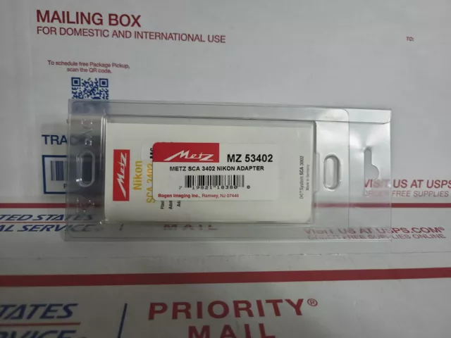 Metz SCA 3402 Nikon Adapter in original packaging MZ53402