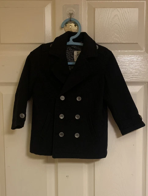 Navy River Island Mini Coat age 12/18 Months (B1102)