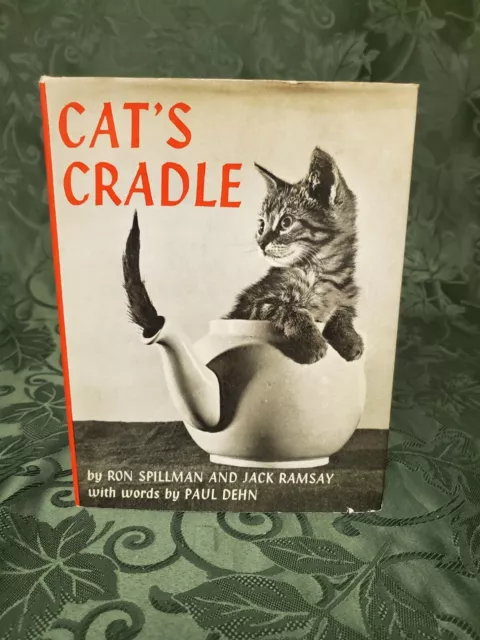 CAT's CRADLE Ron Spillman & Jack Ramsay, 1961  BOOK OF PHOTOS w dust jacket