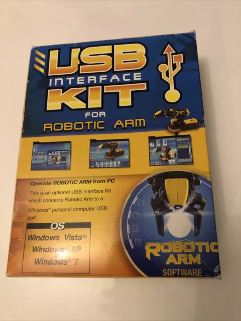 Rapid USB Interface Kit for Robotic Arm Windows Vista , XP , 7 Software