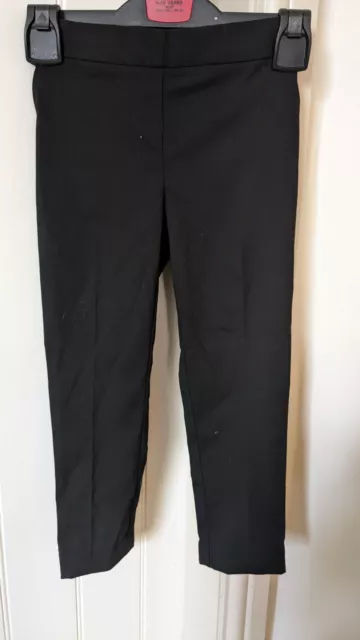 Marks & Spencer School Girls Black Trousers Age 5-62 Pack