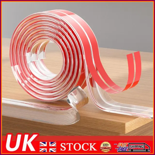 Transparent Furniture Guard Home Baby Anti-collision Protection Strip (10MM*1M)