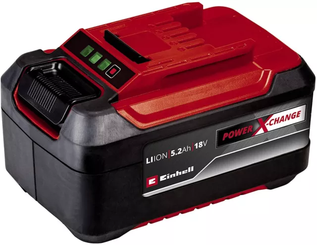 BATTERIA ORIGINALE 18V 5,2 Ah 1260W EINHELL POWER X-CHANGE PLUS PXC LI-ION LITIO