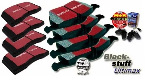 EBC Brake Pads Blackstuff Front+Rear for Subaru Legacy 4