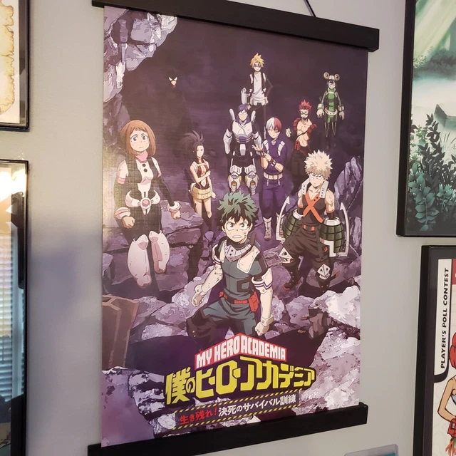 FRAMED MY HERO Academia Anime Wall Art 29.00 PicClick