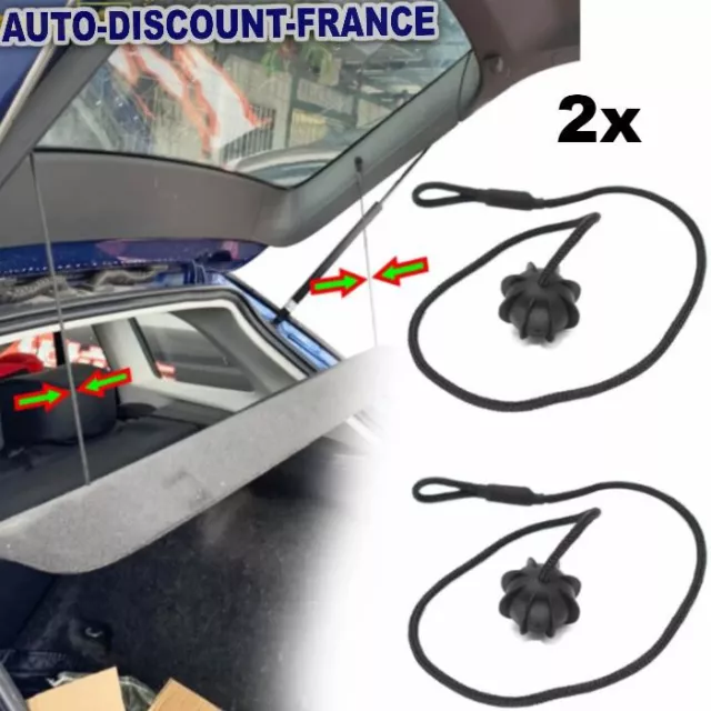 Support Cordon Fixation Ficelle Plage Arriere Coffre Pour Vw Golf 5 Golf 6