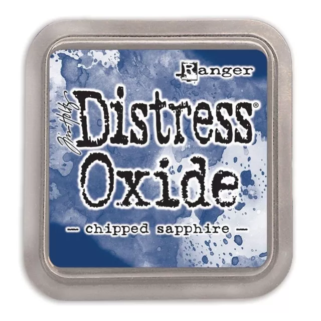 New Tim Holtz Distress Oxide Ink Pad - CHIPPED SAPPHIRE