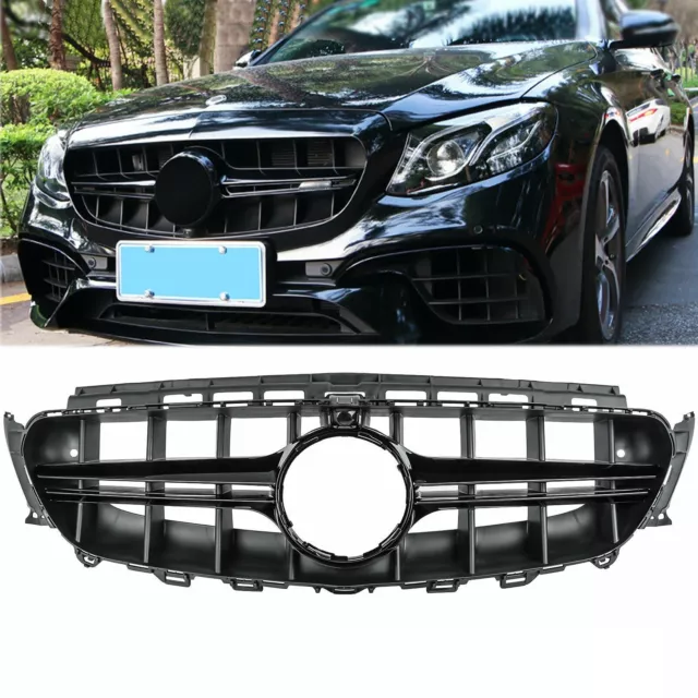 Calandre Grille Noire pour Mercedes Classe E W213 S213 A238 C238 16-19