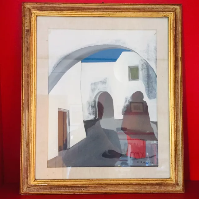 ✅ Giulia ROSATI Olio su tela con firma e data opera unica olio arte quadro 1975 ✅ Giulia ROSATI Olio su tela con firma e data opera unica olio arte quadro 1975