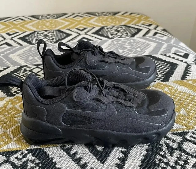 Infant air max 270 react trainer black / black / black hotsell