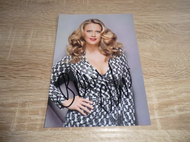 Autogramm Foto HANDSIGNIERTES Von Barbara Schöneberger