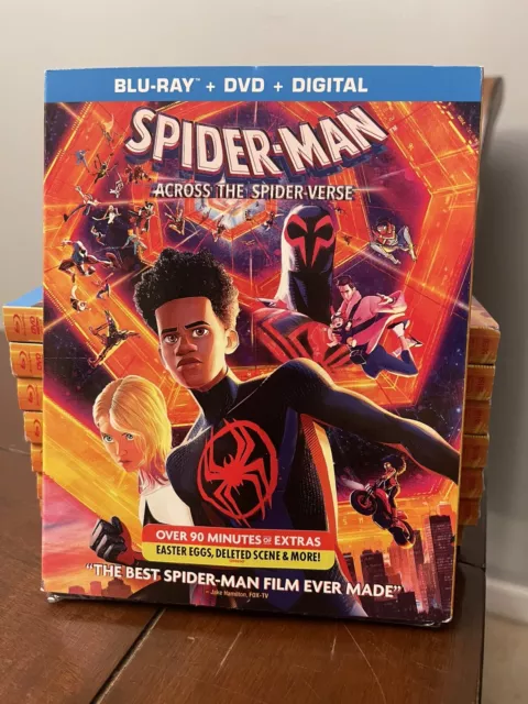 Spider-Man: Across the Spider-Verse (Blu-ray + DVD + Digital 2023) BRAND NEW