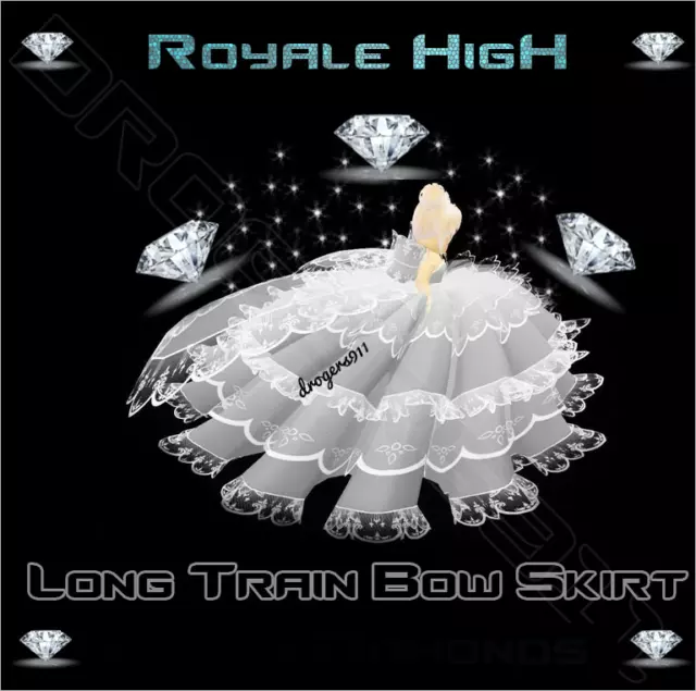 ROYALE HIGH 🦋 Large Train Bow Skirt 🦋 CHEAPEST PRICE!!! £19.00 ...