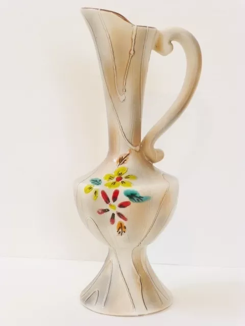 Poet Laval : Pichet Vase "Isabelle" 1950 Vintage Design Annees 50 Vtg 50S