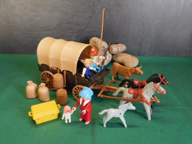 Playmobil ***Rarität*** Planwagen wie 3278-B/1988, mehr Zubehör, ohne OVP!