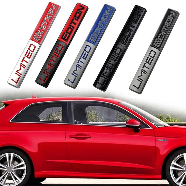 Car Limited Edition Metal 3D Emblem Rear Trunk Badge Fender Sticker Accessories
