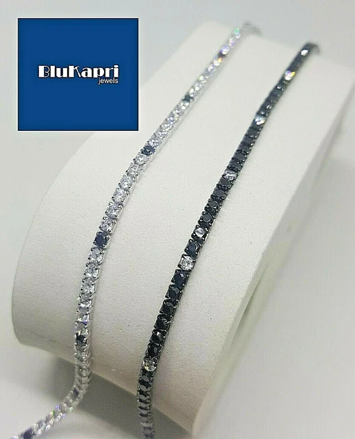 Bracciale Tennis | 𝗔𝗿𝗴𝗲𝗻𝘁𝗼 925 Made in Italy 𝟯𝗠𝗠