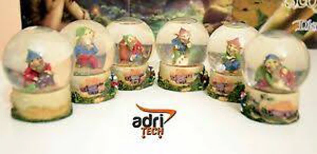 Lotto 6 Pixies Ampolla Acqua Smorfia Portafortuna -Elfo-Pixies Mystic Fairy