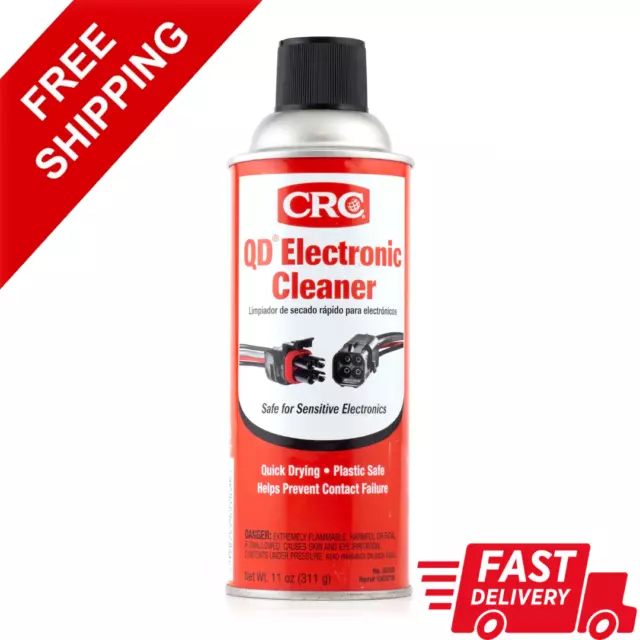 Electronic Contact Cleaner Spray & Best Quick Drying Fix Crc Qd Corrosion Debris