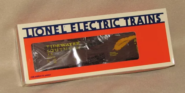 Lionel 6-19200 Tidewater Southern Box Car w Original Box   New Old Stock