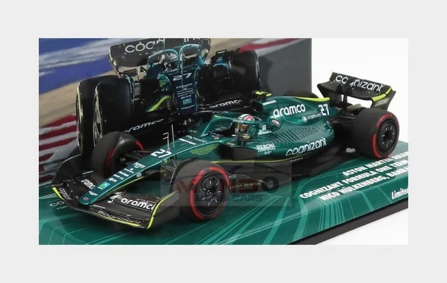 1:43 MINICHAMPS Aston Martin F1 Amr22 #27 Bahrain Gp 2022 Hulkenberg 447220127