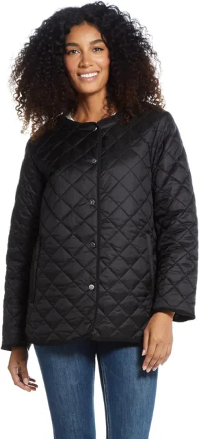 MARTHA STEWART Women's Barn Jacket - Lightweight Quilted Jacket, Small