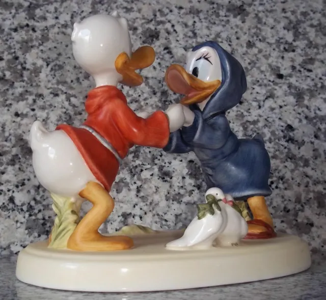 Goebel Disney Figur "Donald und Daisy" * Rarität * Goebel Archivstück ! 3