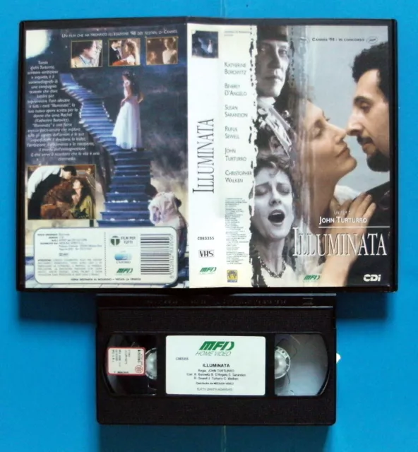 Vhs Illuminata (1998) Susan Sarandon - John Turturro - Medusa - Ex Noleggio