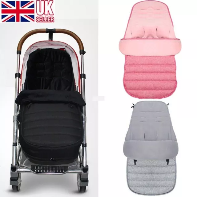 Universal Cosy Toes Footmuff Fit Buggy Pushchair Stroller Pram Multicoloured UK