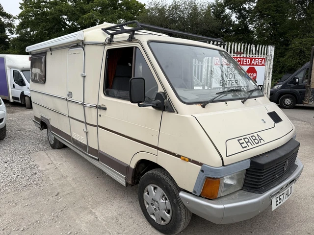 Renault Diesel Rv 1988 RENAULT TRAFIC Camper Motorhome 2L Diesel Starts Runs Needs Breaks ...