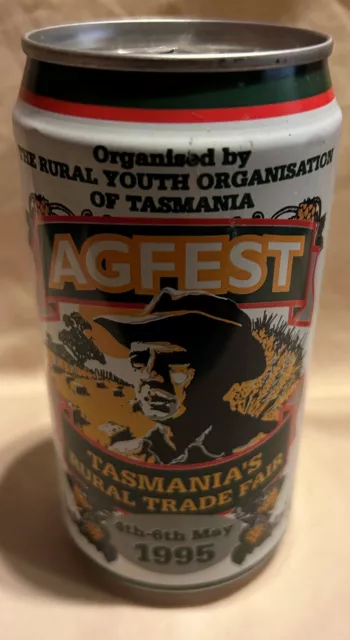 COLLECTIBLE BOAGS DRAUGHT AGFEST 1995 375mL BEER CAN
