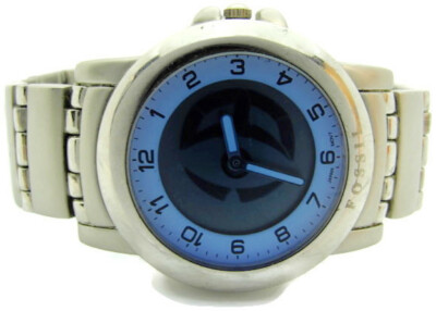 fossil watch with digital seconds