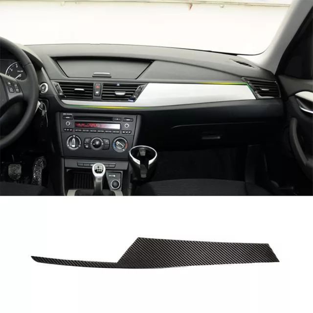 Passend für BMW X1 E84 2011-2015,Carbon Optik Kohlefaser Aufkleber,Cockpit Dekor