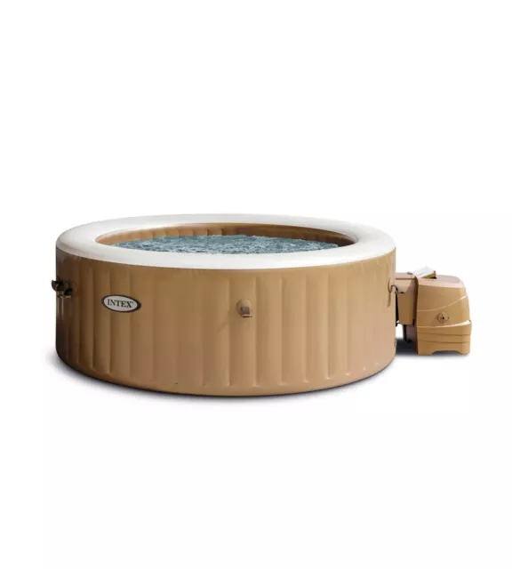 Piscina Idromassaggio Gonfiabile Rotonda Intex "Bubble Massage" Colore Beige ...