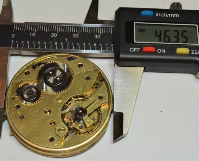 Antiguo 1800s Qte Boutte (Qualite Boutte) Reloj de Bolsillo Palanca Juego 2