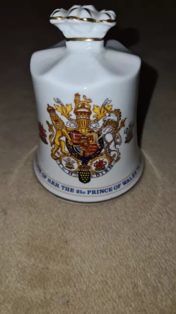 Prince Charles & Lady Diana Commemorative Marriage Bell | Vintage | Aynsley
