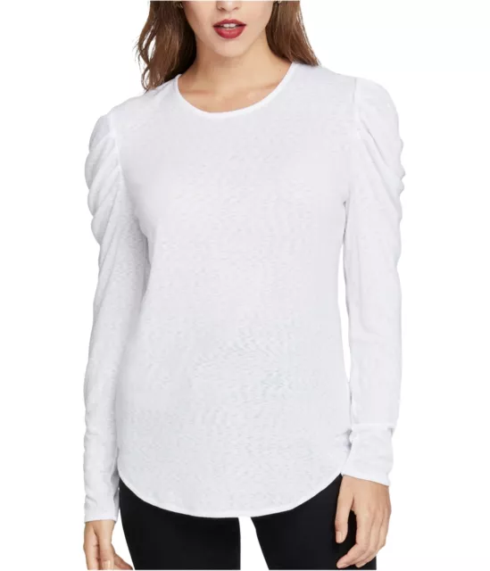 Rachel Roy Womens Gemima Pullover Blouse, White, Small