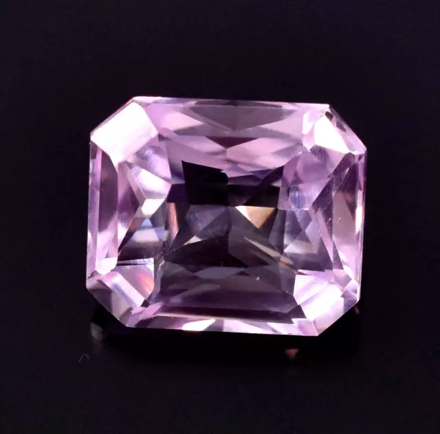 Morganite rose brésilienne naturelle de 14,20 ct, certifiée taille coussin,...