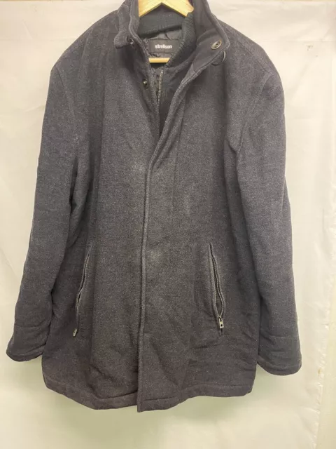 Strellson Grey Wool Style Coat Size XL