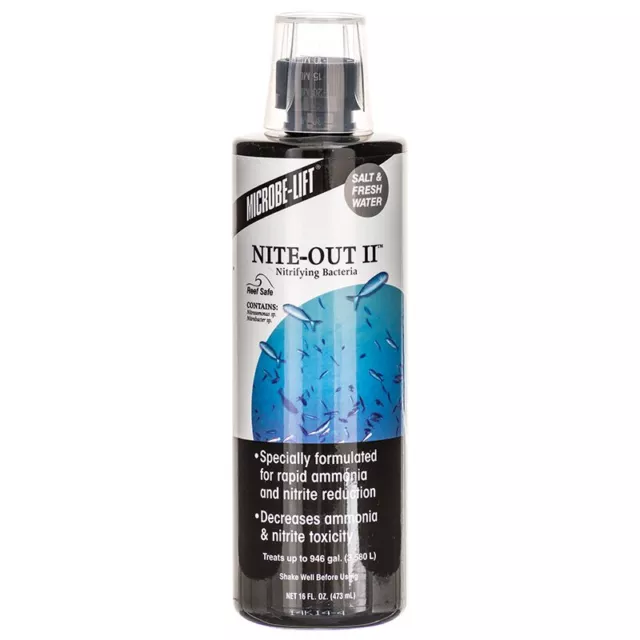 Microbe-Lift Nite Sortie II pour Aquariums, 473ml