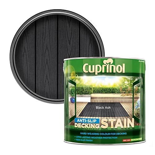 5122405 Decking Antislip Macchia Cenere Nera 2,5 L