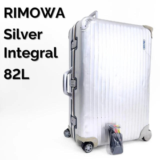 RIMOWA SILVER INTEGRAL 82L Silver 4-wheels Carry Case