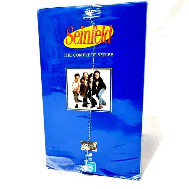Seinfeld The Complete TV Series DVD Box Set 100+ Hours Bonus Extras PAL Sealed
