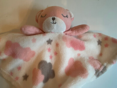 Adora Sécurité Couverture Sl Maison Nounours Ours Rose Blanc Gris Nuage Motif Adorable 